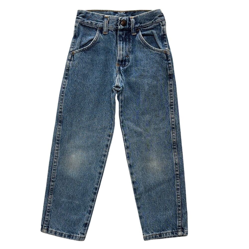 Vintage Maverick Jeans Boys Kids 26 Slim Fit Medium Wash Denim Straight Stretch